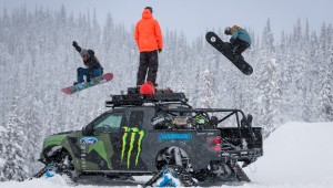 Кен Блок и неговият Ford F-150 RaptorTRAX
